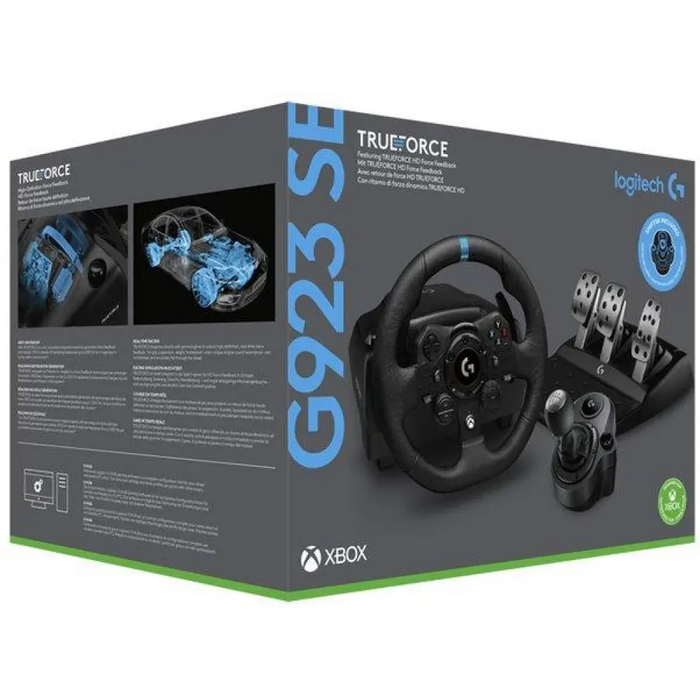 Волан LOGITECH G923 SE + LOGITECH скоростен лост за XBOX/PC