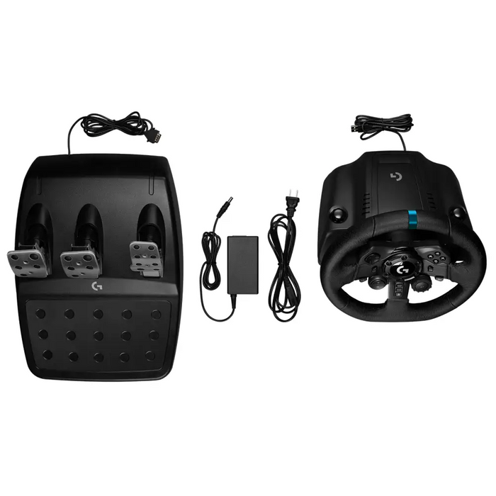 Волан LOGITECH G923 + LOGITECH скоростен лост за PS4/PS5/PC