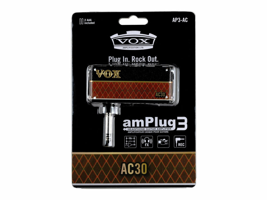 VOX AMPLUG 3 AC30 - Слушалков усилвател
