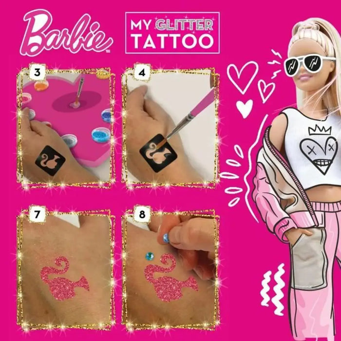 временни татуировки Lisciani Giochi My Glitter Tatoo