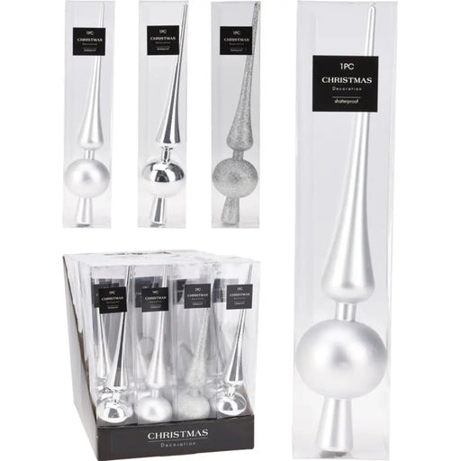 ВРЪХ ЗА ЕЛХА 27.5CM SILVER HOME&STYLING CAN301410/AVS101410
