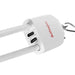 Връзка за ръка Activejet с 3-в-1 кабел за зареждане бяла.