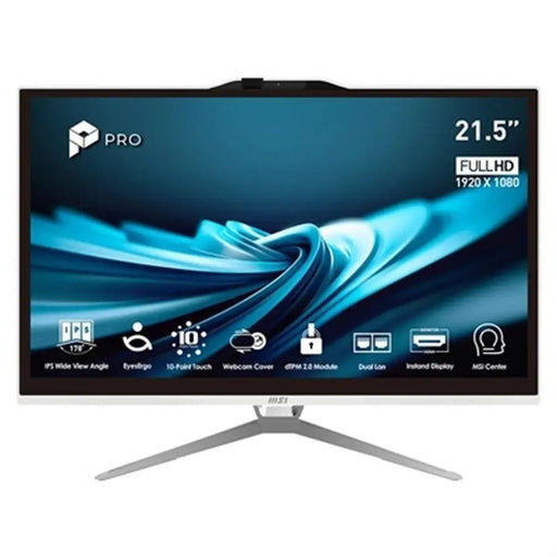 Всичко е едно MSI Pro AP222T-490EU 21,5’’ 8 GB RAM 256 GB