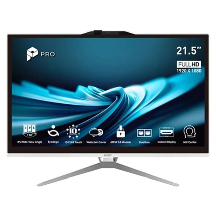 Всичко е едно MSI Pro AP222T-490EU 21,5’’ 8 GB RAM 256 GB