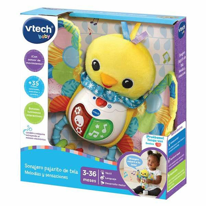 Музикална Дрънкалка Vtech Baby Музика Интерактивен Малка патица Светлини 20 x 21 x 6 cm