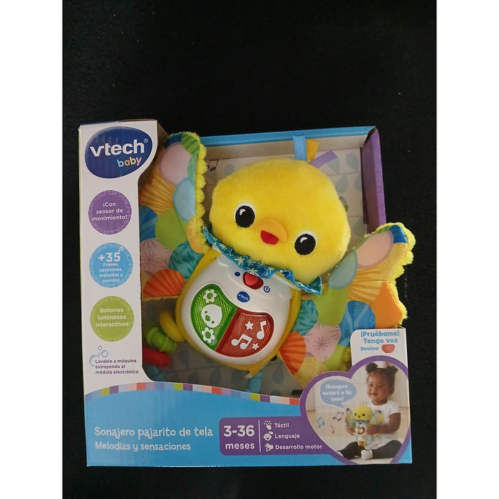 Музикална Дрънкалка Vtech Baby Музика Интерактивен Малка патица Светлини 20 x 21 x 6 cm
