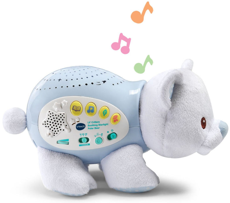 Музикална нощна лампа-проектор Vtech - Мече