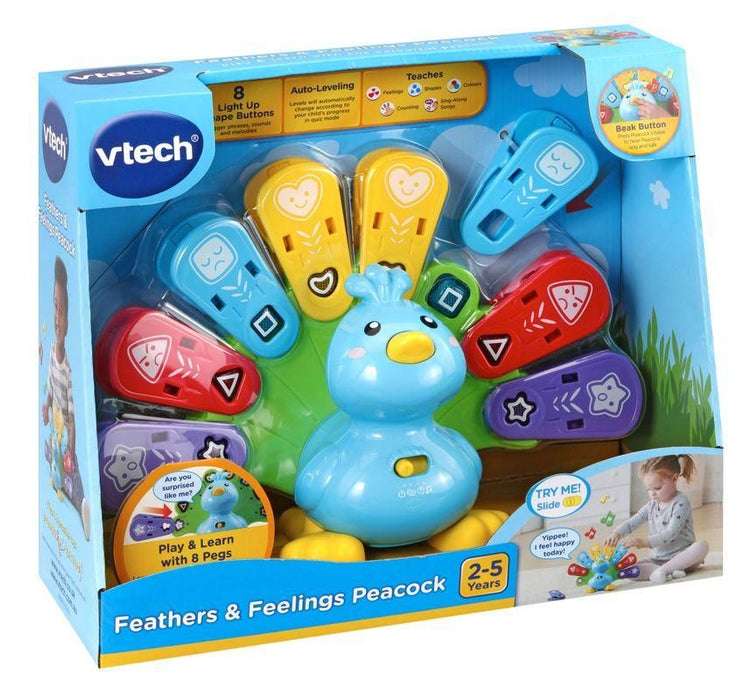 Интерактивна играчка Vtech - Паун (на английски език)