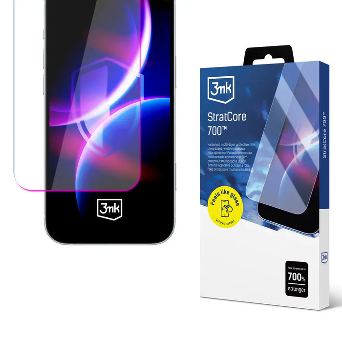 Втвърдено многослойно защитно фолио 3mk StratCore700
