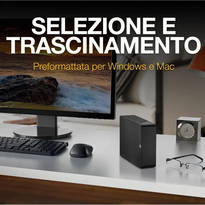 Външен харддиск Seagate STKP22000400 Черен 22 TB