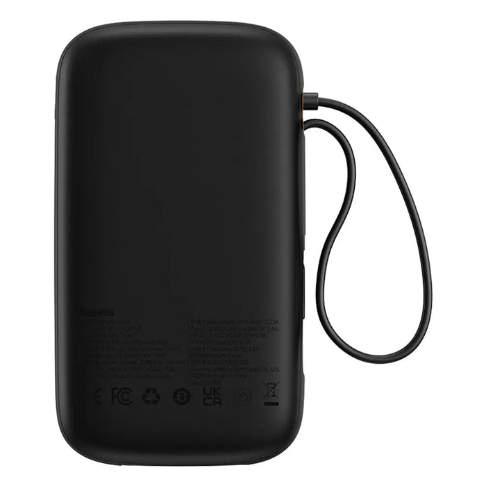 Външна батерия Baseus Qpow2 20000mAh 22.5W с двоен кабел