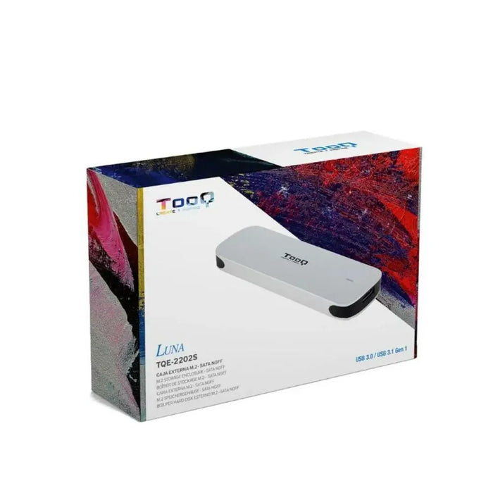 Външна кутия TooQ TQE-2202S Сребрист Стомана