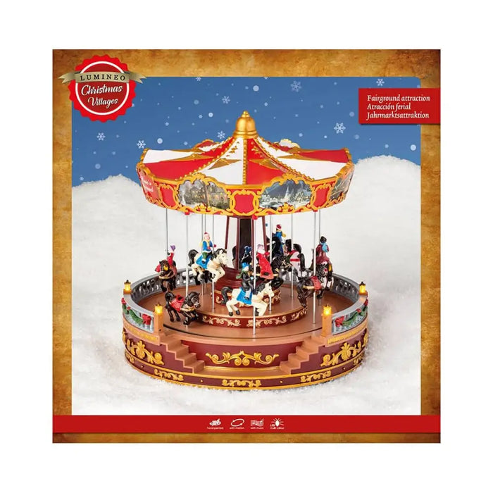 Въртележка с Коне Lumineo 31 x 31 x 28 cm