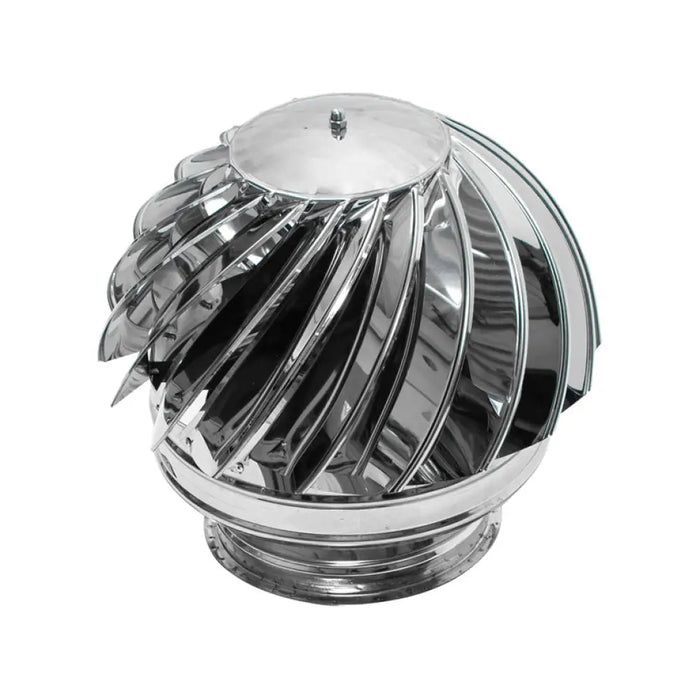 ВЪРТЯЩА ШАПКА ИНОКС Ф130MM KAMININOX
