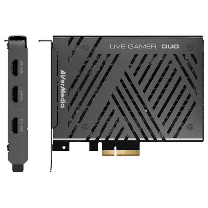 Вътрешен кепчър AVerMedia LIVE Gamer DUO PCIe