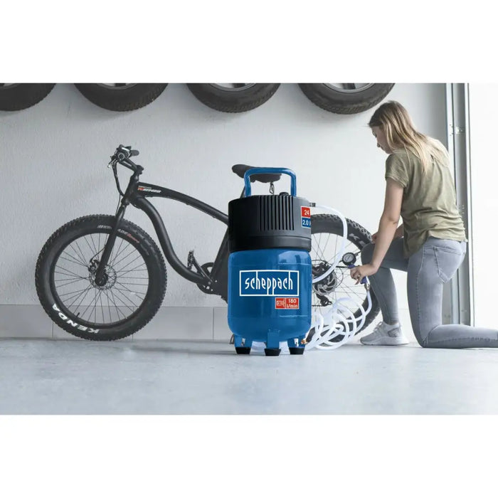 Въздушен Компресор Scheppach HC24V Вертикално 1500 W 10 bar