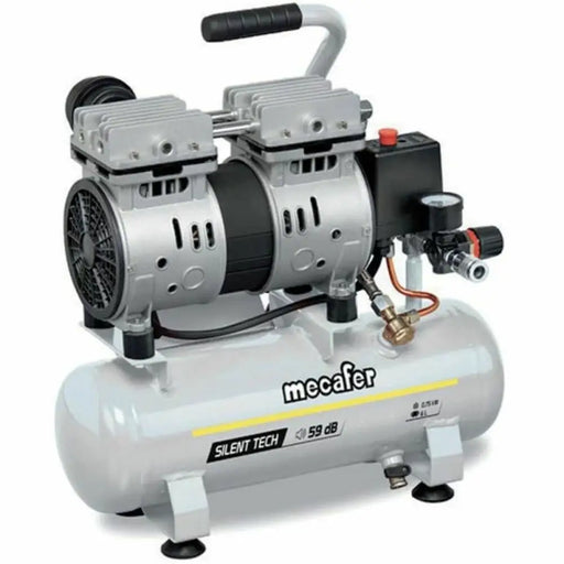Въздушен Компресор MECAFER 425523 Хоризонтален Тих 8 bar 24