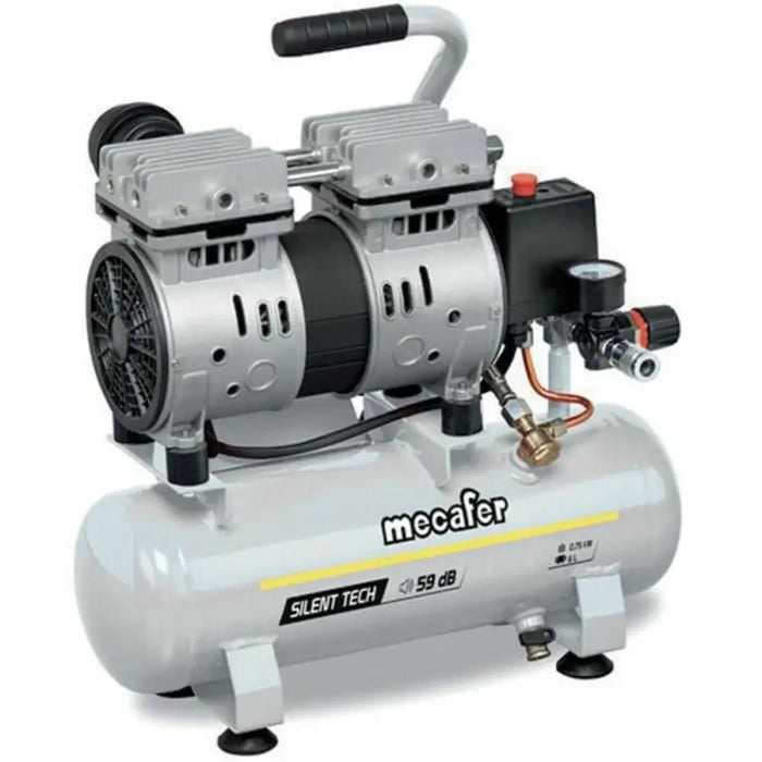 Въздушен Компресор MECAFER 425523 Хоризонтален Тих 8 bar 24