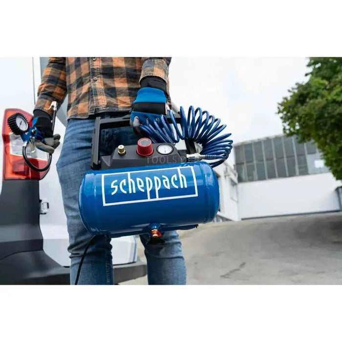 Въздушен Компресор Scheppach HC06 Хоризонтален 1200 W 6 L