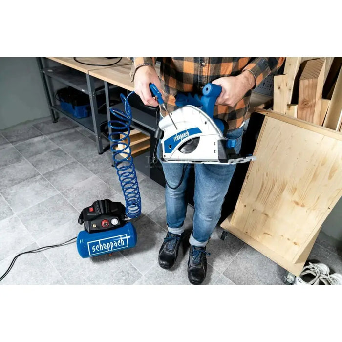 Въздушен Компресор Scheppach HC06 Хоризонтален 1200 W 6 L