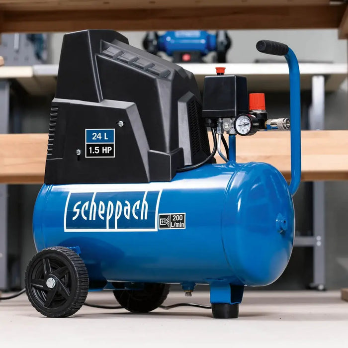 Въздушен Компресор Scheppach HC26 8 bar 1500 W 24 L