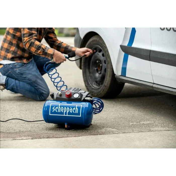 Въздушен Компресор Scheppach HC06 Хоризонтален 1200 W 6 L