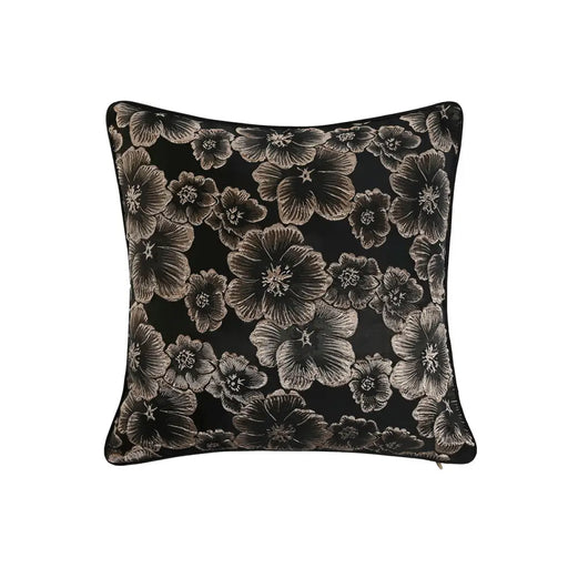 Възглавница Home ESPRIT Черен Златен 45 x 15 x 45 cm
