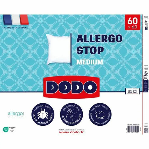 възглавница DODO ALLERGO STOP Бял 60 x 60 cm