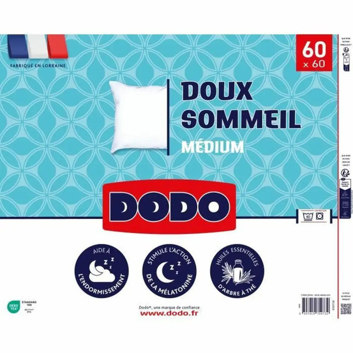 възглавница DODO DOUX SOMMEIL Бял 60 x 60 cm