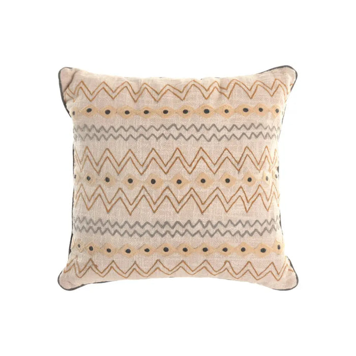 Възглавница Home ESPRIT Бежов Ikat 45 x 45 x 15 cm