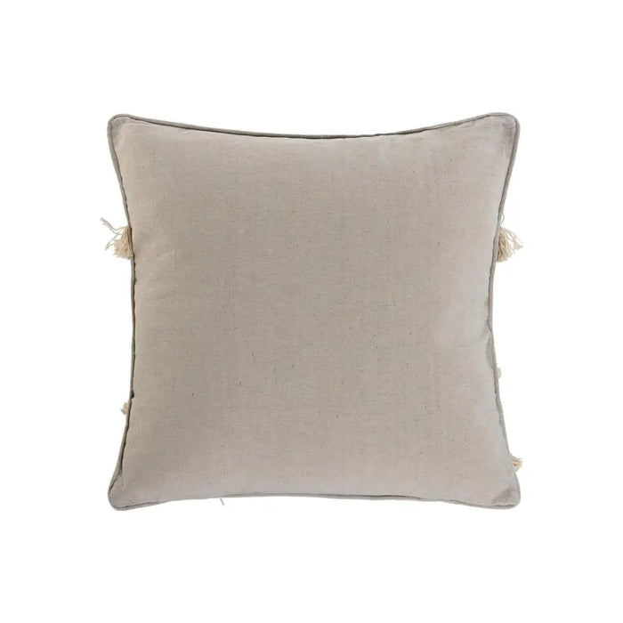 Възглавница Home ESPRIT Бял Черен Boho 45 x 8 x 45 cm