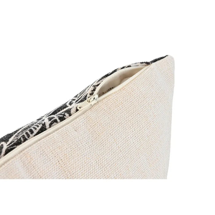 Възглавница Home ESPRIT Бял Черен Бланка 45 x 15 x 45 cm