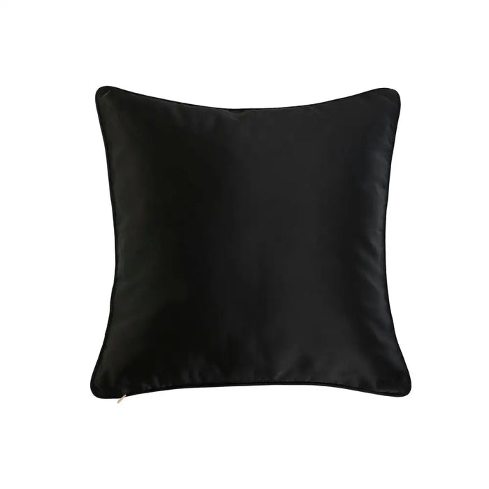 Възглавница Home ESPRIT Черен Златен 45 x 15 x 45 cm