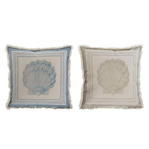 Възглавница Home ESPRIT Син Бежов 45 x 10 x 45 cm (2 броя)