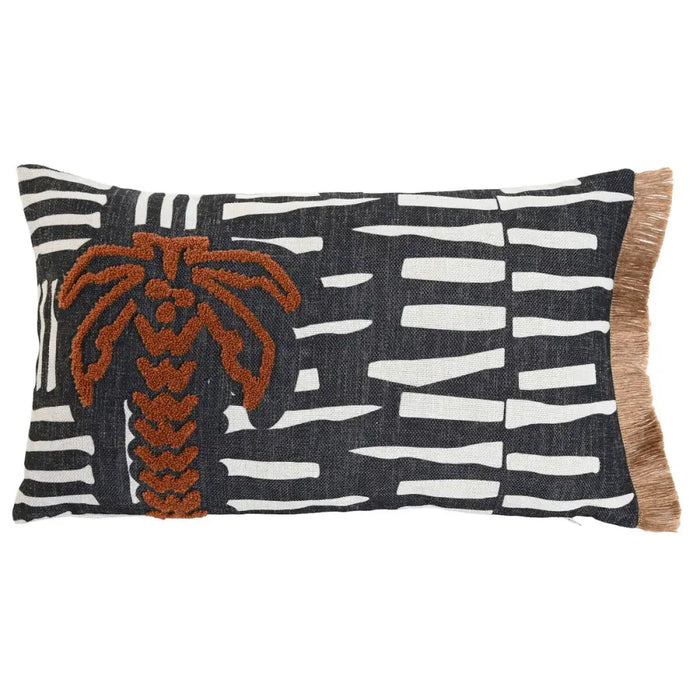 Възглавница Home ESPRIT Тропически Палма 50 x 15 x 30 cm
