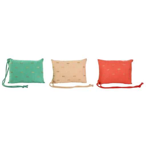 Възглавница Home ESPRIT Зелен Бежов Корал 30 x 10 x 20 cm