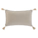 Възглавница Home ESPRIT Бежов Естествен Boho 50 x 8 x 30 cm