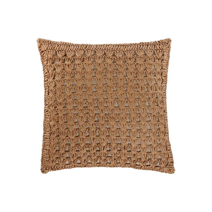 Възглавница Home ESPRIT Естествен Тропически 45 x 8 x 45 cm