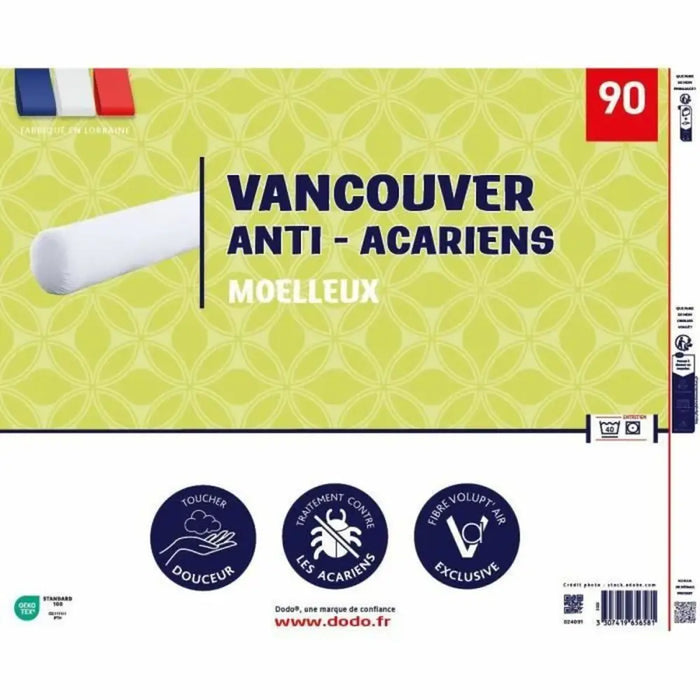 възглавница DODO Vancouver Бял 90 cm Против акари