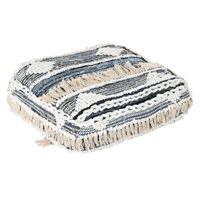 Възглавница DKD Home Decor На почва Черен Райета 60 x 60 x