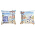 Възглавница DKD Home Decor Плаж полиестер Алуминий