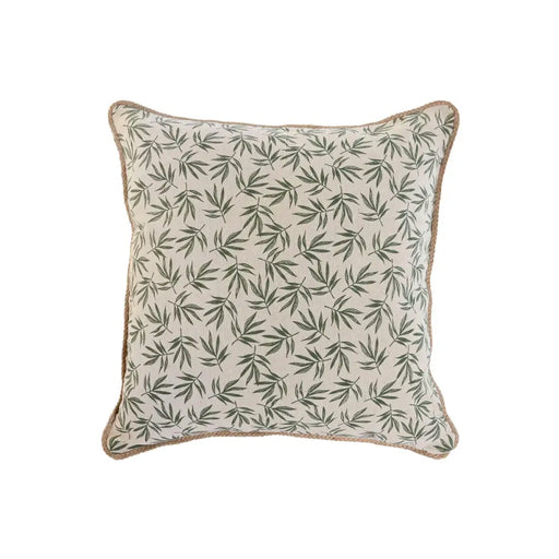 Възглавница Home ESPRIT Зелен Бежов Boho 45 x 5 x 45 cm