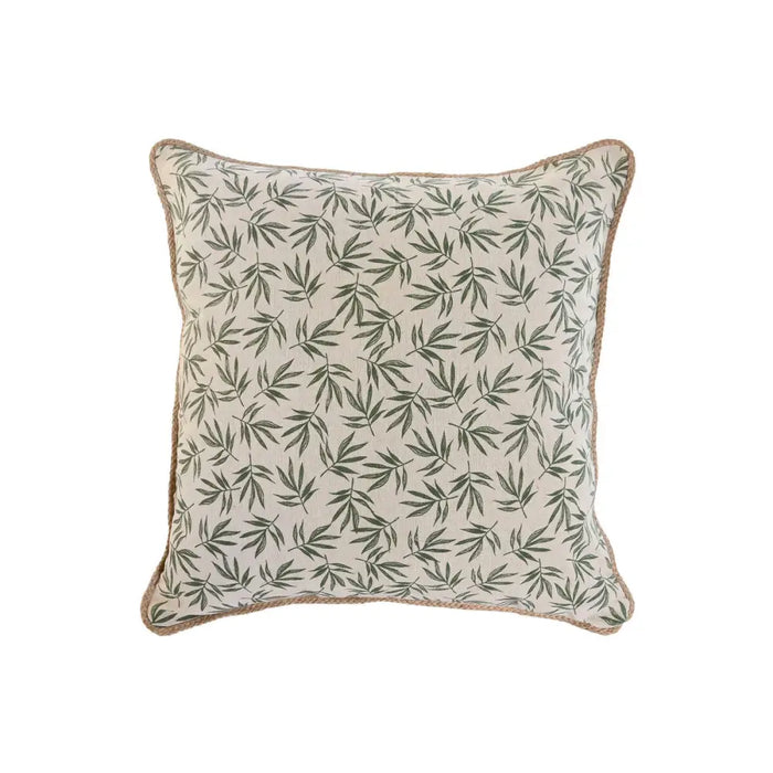 Възглавница Home ESPRIT Зелен Бежов Boho 45 x 5 x 45 cm