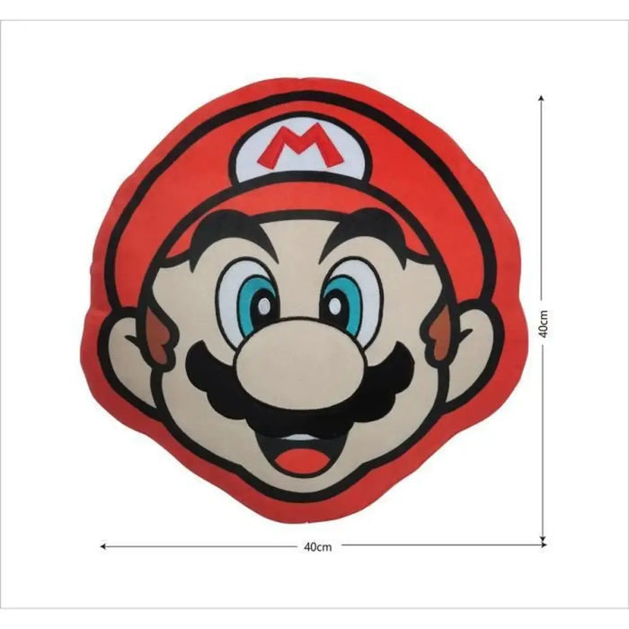Възглавница Mario Bros 41 x 3 x 41 cm Син Бял Кафяв Черен