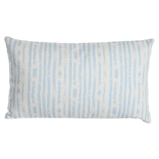 Възглавница DKD Home Decor 50 x 15 x 30 cm Райета Син Бял