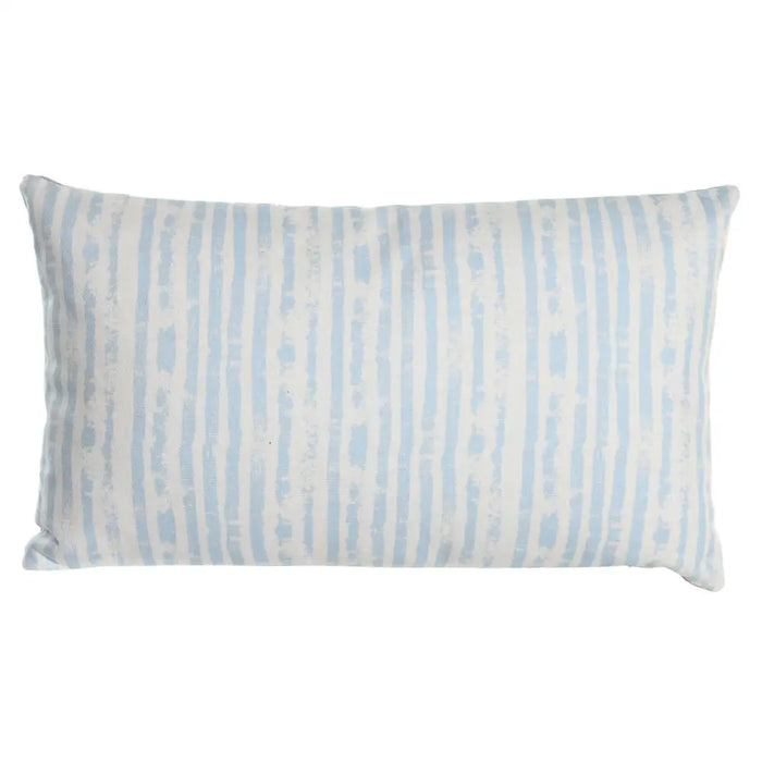 Възглавница DKD Home Decor 50 x 15 x 30 cm Райета Син Бял