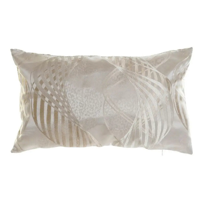 Възглавница DKD Home Decor 8424001759347 Бежов Квадратек