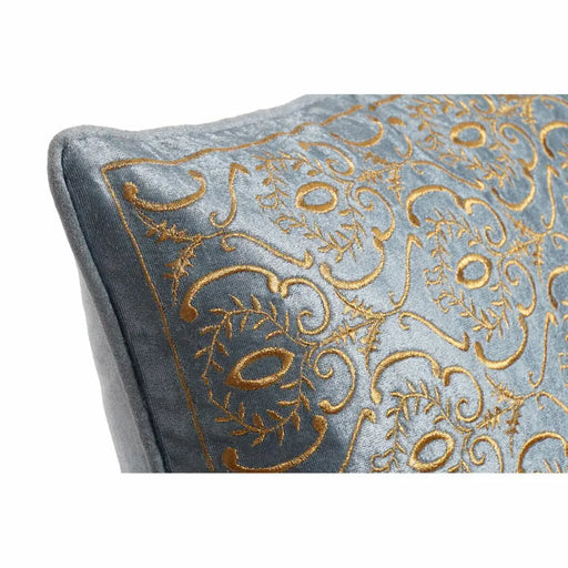Възглавница DKD Home Decor 8424001850389 Син Златен 45 x 10