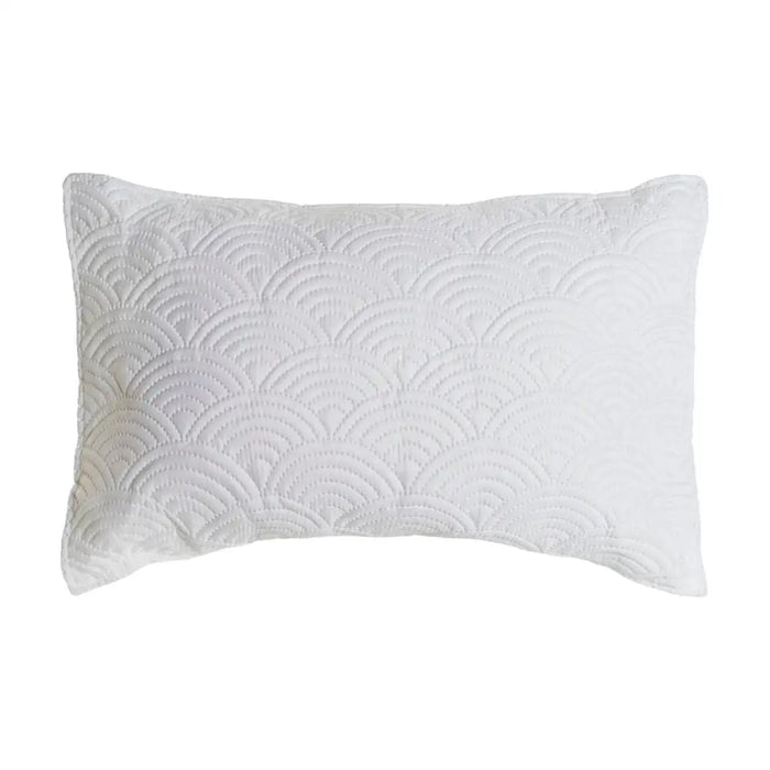 Възглавница DKD Home Decor Бял полиестер 60 x 10 x 40 cm