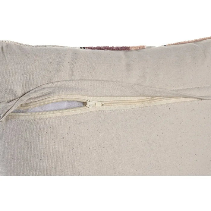 Възглавница DKD Home Decor Бял Розов 45 x 15 x 45 cm (2